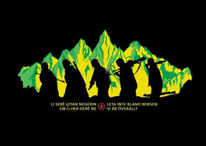 T-shirt - "Leta inte bland bergen..."
